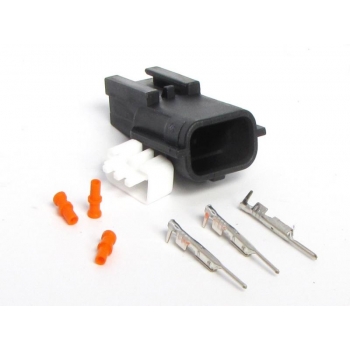 Разъем 7282885230 (3pin) 3 контакта электрокорректора фар для Lada (ВАЗ), Renaul 7282885230 Разъем 7282885230 (3pin) 3 контакта электрокорректора фар для Lada (ВАЗ), Renaul 7282885230